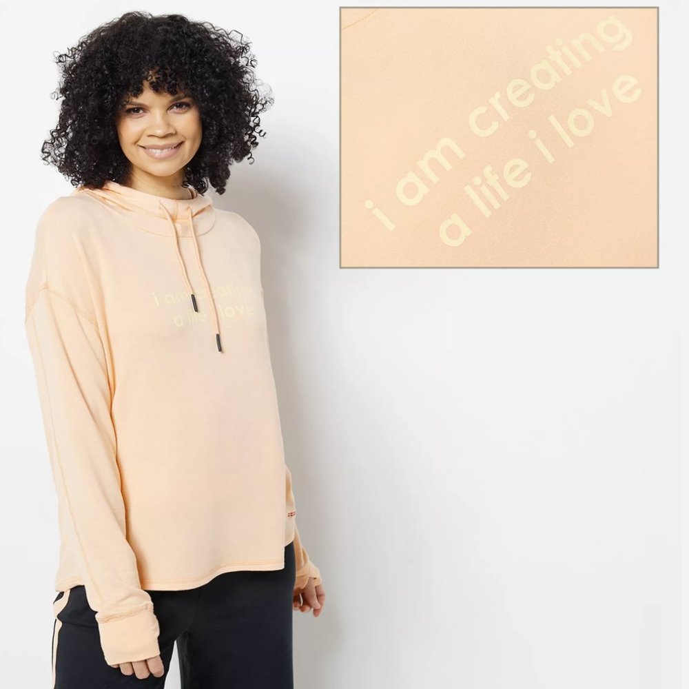 Mind Body Love by Peace Love World Relaxed Hoodie  11302